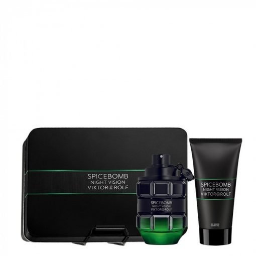 Viktor & Rolf Spicebomb Night Vision Gift set 90ml EDT+50ml Shower gel