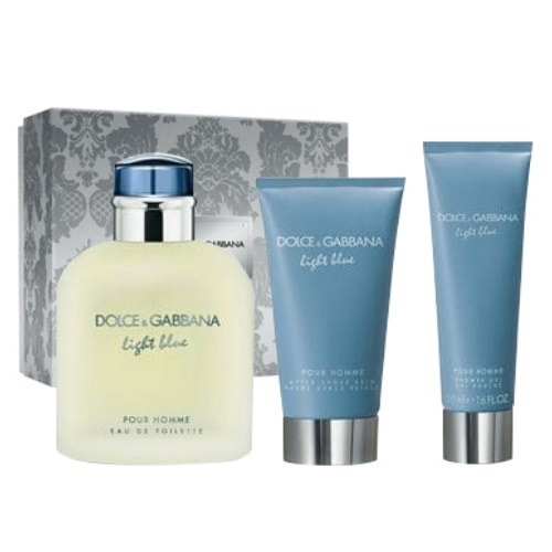 Dolce & Gabbana Light Blue Pour Homme Gift Set 125ml EDT+Shower gel ...